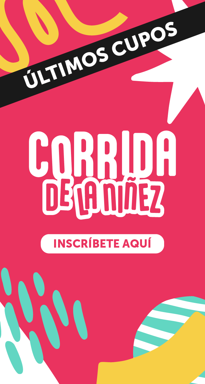 Últimos cupos Corrida de la niñez
