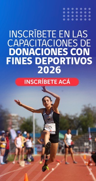 Inscríbete en las capacitaciones de Donaciones con fines deportivos 2026. Inscríbete acá