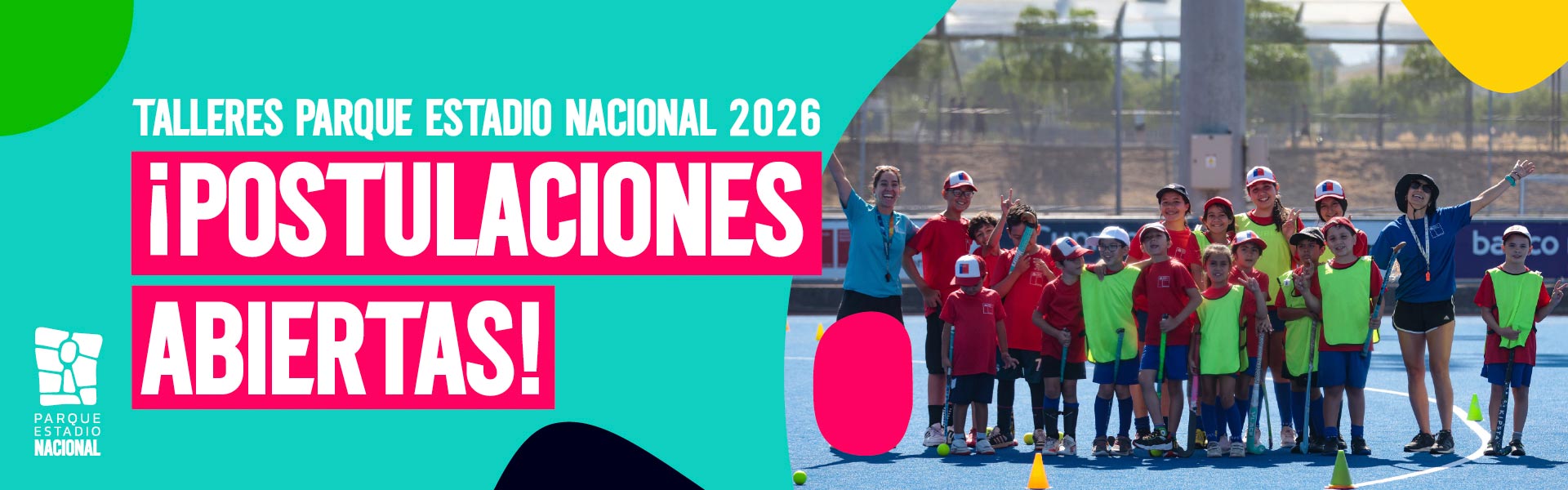 postulaciones abiertas talleres parque estadio nacional