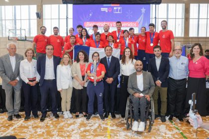 Personas que conforma el Team olimpiadas especiales