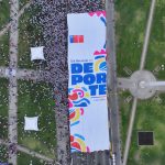ind dia nacional del deporte vista aerea del lienzo