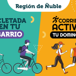 Cicletada en tu barrio. Corrida Activa tu domingo.