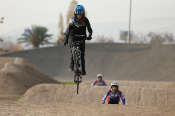 Deportista de disciplina ciclismo bmx