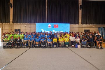 participantes del primer Torneo Para Deportivo Escolar 2025