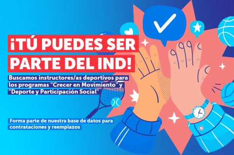 Tú puedes ser parte del IND