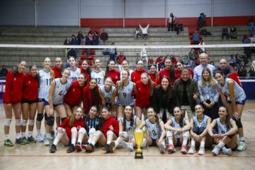 Selección Chilena de Vóleibol Sub 17 tras partido amistoso con Argentina